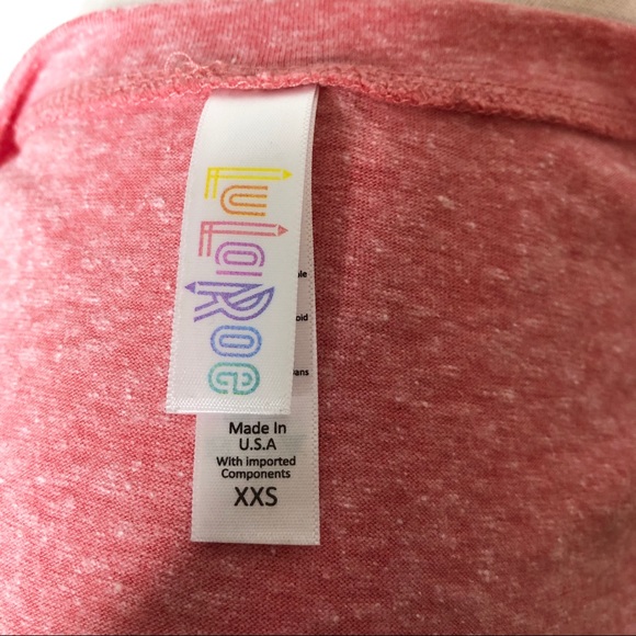 Lularoe Christy v-neck Tee - Picture 5 of 7